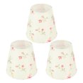 thumbnail image 1 of Camellia Lamp Shade,3PCS Cloth Lamp Shade Decorative Lamp Shade Lampshade Cover Enhanced Features, 1 of 8
