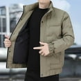 thumbnail image 3 of DecSea Men's Puffer Jackets Lightweight Warm Windproof Coat Water-Repellent Windbreaker Quilted Jacket Winter Fall Spring, 3 of 3