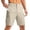 Complexion, variant on Mens Golf Shorts Relaxed Fit Stretch Business Casual Short Button Elastic Waist Bermuda Workout Short, L