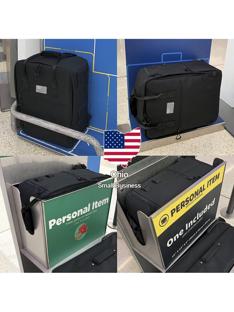 18 x14 x 8 backpack to comply with air travel Lossga for Spirit Airlines Personal Item Bag 18x14x8 Inches Bag Mens Travel for Women Fit Up 17 inch Weekender Bags Usb Charging Port Carry on Flight This vacuum travel backpack for men and women may be a perfect choice Top 5 Frontier Personal Item
