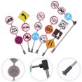thumbnail image 4 of Shisuyan Traffic Sign Plate Toy Assorted Color 1Set 2.2X1.8X0.2In, 4 of 8