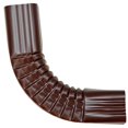thumbnail image 1 of Near 90degree Gutter Elbow, Aluminum (3x4, Royal Brown), 1 of 4