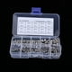 thumbnail image 2 of Juego de 200 tornillos prisioneros hexagonales M3, M5, M6 y M8 para cerraduras de productos electrónicos Gusano de plata, 2 of 9