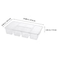 thumbnail image 2 of EXHUMKY Caja Organizadora Para Y Verduras Con Transparente Material PP Resistente, 2 of 8