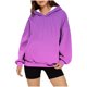thumbnail image 4 of Ailaofu Hoodies for Women Tie Dye Oversized Sweatshirt Plus Size Loose Fit Cute Hoodie Fall Pullover with Pocket, 4 of 7