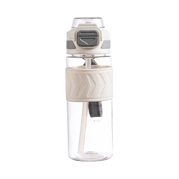 Kyusrd Sports Water Cup 600ml Large Capacity Double Drinking Cup Sports Portable Drawstring Water Cup