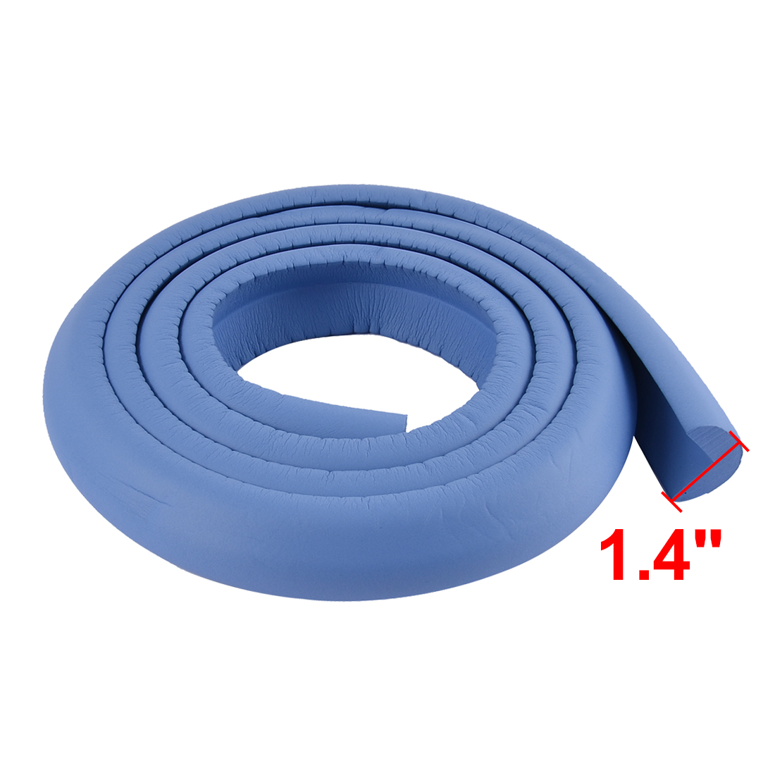 Furniture Corner Edge Safety Protection Cushion Guard 35mm x 12mm Blue
