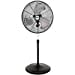 thumbnail image 3 of Hurricane Pro Series 20 Inch High Velocity Oscillating Pedestal Fan, Black, 3 of 5