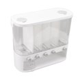 thumbnail image 1 of 5 Grids Dispenser Box, Easy Operation Dry Food Container With Cup For Grain Cereal Rice Beans, 1 of 8
