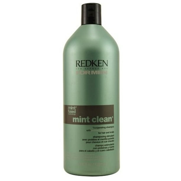 Mint Clean Shampoo Men, 33.8 Oz -