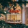 thumbnail image 4 of WKSCLPAI USA 250th Anniversary Ornament – Eagle & White House Patriotic Decor, Hanging Collectible Keepsake Gift for 2026 Anniversary, 4 of 7
