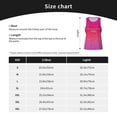 thumbnail image 4 of Picia Light Purple Glitter Printed Men’s Performance Tank, Men's Workout Tank Top Moisture-Wicking Tank Top Muscle tee, Breathable Workout Shirt-Small, 4 of 7