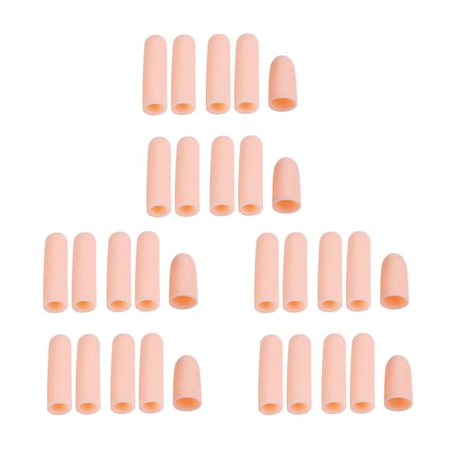 30 Unidades Separador de s shamjiam Protectores de dedos de gel