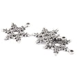 thumbnail image 4 of 50 Uds. Colgante de de nieve tibetano colgantes DIY joyería Makings Navidad Hugo Encantos de plata tibetanos, 4 of 7