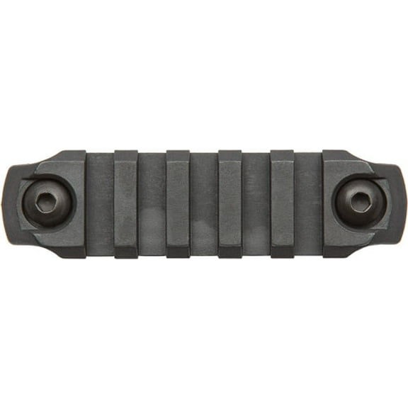Bravo Company Rail Section Polymer Picatinny Rail Section, Black, Mlok Compatible, 3"