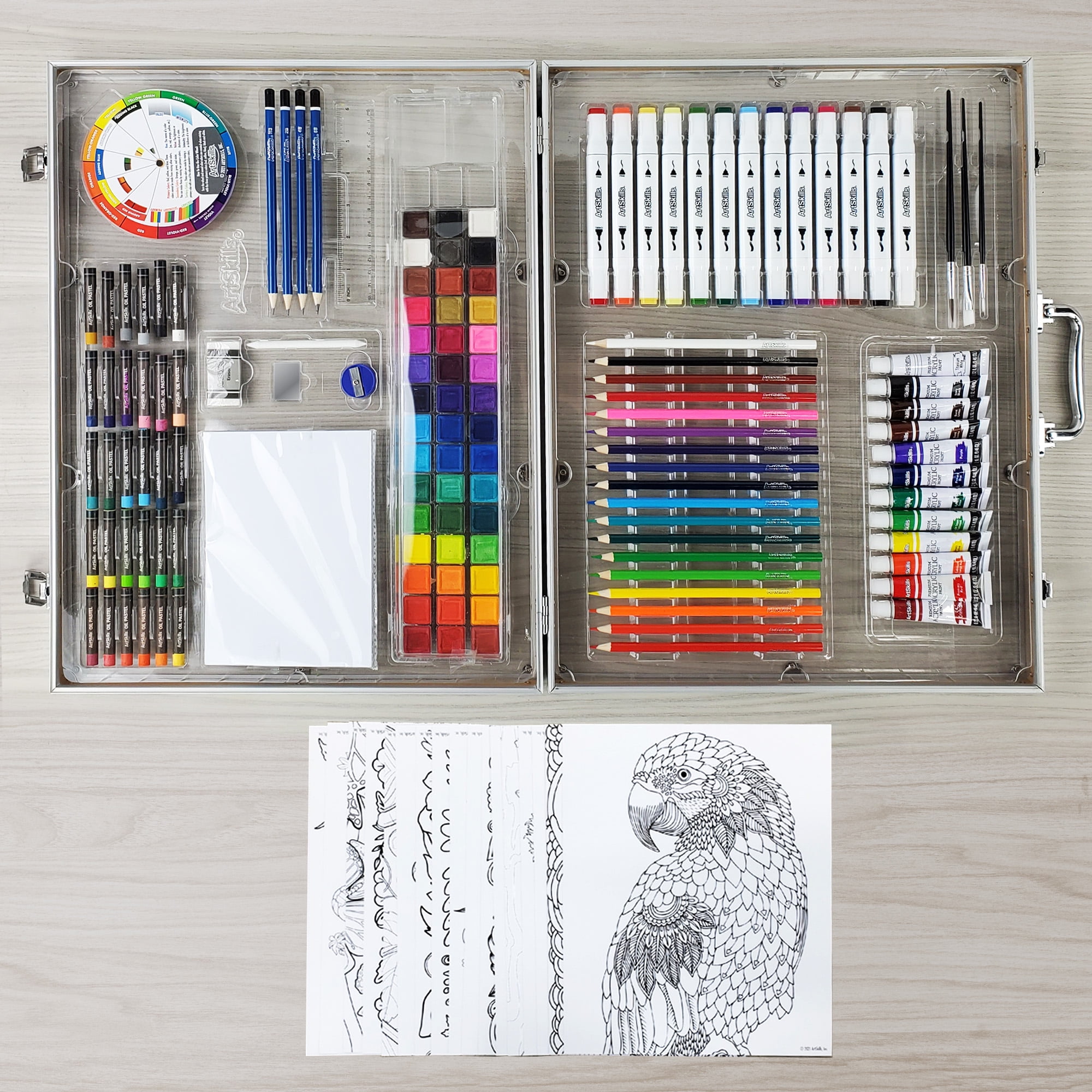 ArtSkills Assorted Premium Sketching and Drawing Kit, 39 Pieces - Sam's Club
