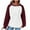 Wine, variant on cfhntfmh Fall Fashion Outfits for Women Oversized Hoodies Textured Sweatshirt Cute Color Block Pullover Fall Winter Shirts