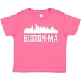 thumbnail image 3 of Inktastic Boston Massachussetts Skyline Boys or Girls Toddler T-Shirt, 3 of 5