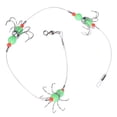 thumbnail image 3 of Filfeel Luminous Squid String Hook, 56cm Octopus Fishhook, For Sea/Fresh Water Night Fishing Luring Fish Fishing Lover, 3 of 8