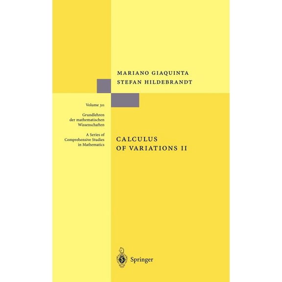 Grundlehren Der Mathematischen Wissensch Calculus of Variations II, Book 311, (Hardcover)