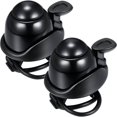 thumbnail image 1 of 2 Piece Bike Bell Adjustable Bike Bell Horn With Loud Sound Adult Mini Bike Bell (black), 1 of 5