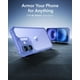thumbnail image 2 of Funda de teléfono ESR Air Armor Series para iPhone 16, azul transparente, 2 of 8