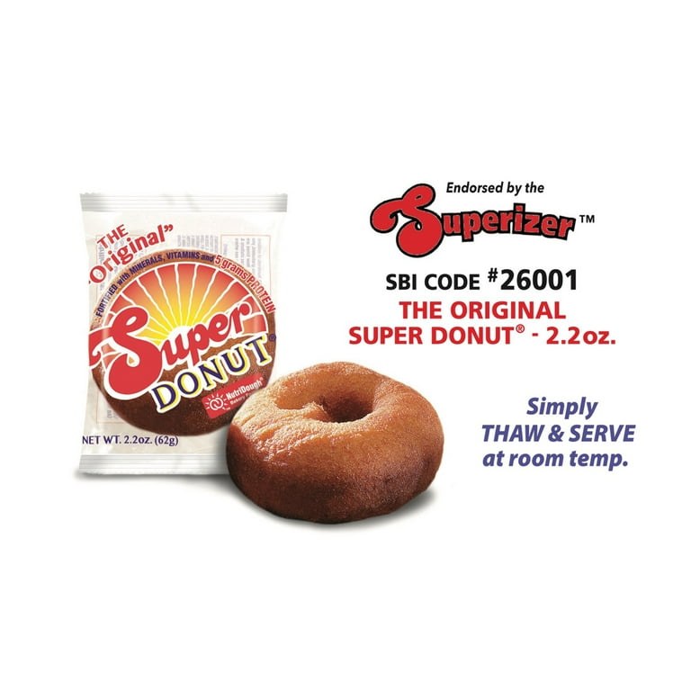 The Original Super DonutÂ® 40ct, Fortified Nutrition, Frozen