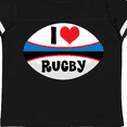 thumbnail image 4 of Inktastic I Love Rugby Sports Ball Boys or Girls Toddler T-Shirt, 4 of 5