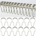 thumbnail image 2 of Less Than 5 Hooks Hooks Curtain Shower Hooks Shower Rings Rings Curtain 12Pcs Bathroom Products, 2 of 5