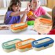 thumbnail image 1 of onlyliua Ofertas Del Día Liquidación Prime Canadá Fiambrera Bento de Tres Formatos Convajilla Fiambrera de Plastico Separada Paraestudiantes y Trabajadores de Oficina Fiambrera Portátil para Microond, 1 of 4