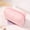 Pink, variant on Bxaolu Makeup Bag Travel Toiletry Bag for Women, Small Cosmetic Bags Cute Soft Makeup Pouch for Purse Emergency Bag for Pencil Case Accessory Bag, White