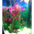 thumbnail image 2 of Decoraciones de plástico para acuarios con plantas grandes para acuarios, seguras para todos los peces, 40 cm x 18 cm, color morado, 2 of 5