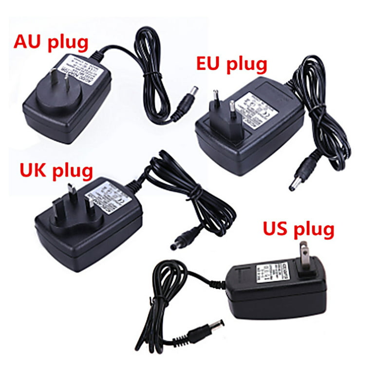 18V 1A 2A 2.5A 3A AC/DC Adapter Switch Power Supply Charger for LED Light  Strips CCTV Router 5.5x2.1-2.5mm Connector 