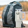 thumbnail image 4 of Vaso Sunjoy Tech de 40 oz con asa, correa de hombro ajustable, cinta de sujeción, funda para botella de agua de viaje, bolsa de almacenamiento, bolsa de transporte, accesorios para vasos, 4 of 8