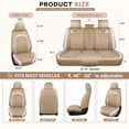 thumbnail image 6 of WRWolf Palisade Seat Covers Car Seat Cover Full Set for Hyundai Palisade 2020-2026,Seat Covers for Cars,Automotive Seat Covers for SUV(Gray), 6 of 7