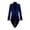 Blue, variant on Mens Velvet Tailcoat Jacket Stand Collar Double Breasted Long Hem Gothic Costume for Halloween Party