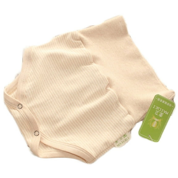 Lian LifeStyle Infant Baby's 1 PK Organic Cotton Underwear Size M Beige