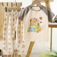 thumbnail image 4 of WOYY Infant Boys Pajamas Cartoon Print Short Sleeve T Shirt Pants Sleepwear, Sizes 18-24M, 4 of 4
