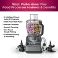 thumbnail image 2 of Ninja Professional BN601 - Food processor - 9 cup - 850 W - brown, 2 of 5