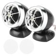 thumbnail image 3 of Mini Tweeter, Dome Loudspeaker Light Weight 12V 1200W  For Car Audio System Silver,Black, 3 of 8