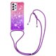 thumbnail image 1 of Funda para Samsung Galaxy A33 5G Brillantina Líquida Divertida Reluciente y con Cristales en Movimiento Cuerpo Cruzado con Cordón Ajustable, 1 of 5