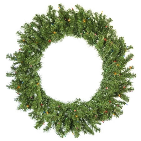 30 Pre Lit Color Lights Green Holiday Christmas Door Mountain Fir 30 Pre Lit Color Lights Green Holiday Christmas Door Mountain Fir Wreath