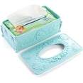 thumbnail image 3 of Elegante funda para caja de pañuelos con puerto de extracción de papel ensanchado, perfecta para decorar tocadores y mejorar el baño, 3 of 5