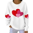 thumbnail image 4 of Vetsdori Womens Sweatshirts Pullover Valentine Shirts Valentine's Days Crew Neck, Spring Sweatshirts for Women Gifts for Girlfriend, 4 of 4