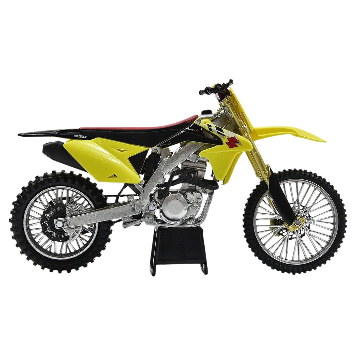 【希少】1/12 NewRay SUZUKI RM-Z 450 ミニカー New Ray Toys, Motorcycle Model, 1/12 Suzuki RM-Z450 2014, Yellow