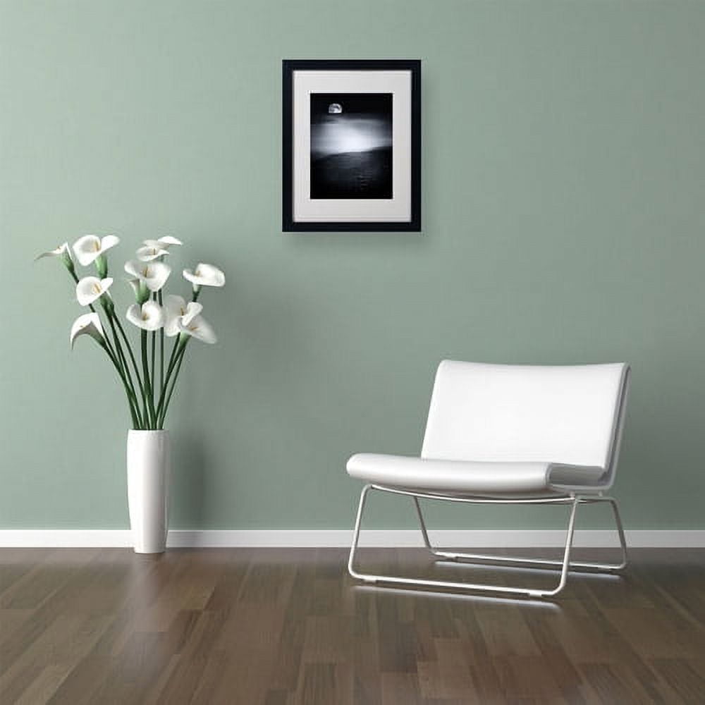 Trademark Fine Art "Black Sweat" Canvas Art by Philippe Sainte-Laudy, Black Frame