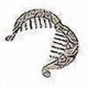 thumbnail image 3 of 4 Pcs French S H Clip H Comb Round H H Fash Interloc, 3 of 4