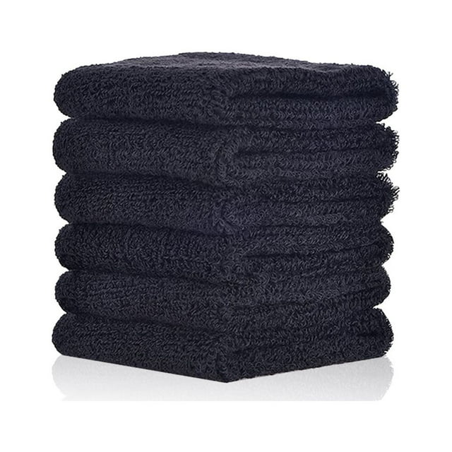 6 Pcs Attelles de Poignet Résistantes à la Transpiration Hommes Femmes Double 6 Pcs Résistantes à la Transpiration Hommes Couche Antidérapante Lavable Soutien Ajustable Sports Basketball Protecteur Noir