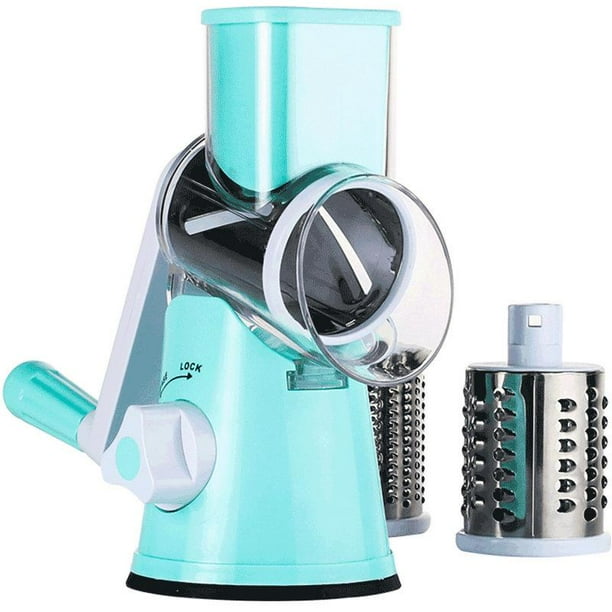 Cheese Grater Vegetable Slicer Nuts Grinder Cheese Shredder with Clean Brush