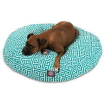 Majestic Pet | Towers Round Pet Bed For Dogs, Removable Cover, Pacific, Large